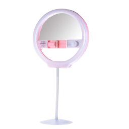 Yongnuo YN128 II Lampa circulara roz cu 128 led-uri si temperatura ajustabila