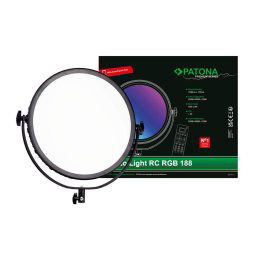 Lampa LED circulara Patona soft light lamp RGB-188A with app control - 4284
