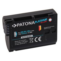 ​Acumulator 2040mAh compatibil Nikon EN-EL15B Patona Platinum 1302C