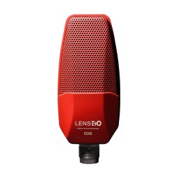 Microfon profesional Lensgo KD96 cardioid pentru streaming / podcast, Rosu