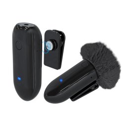 Microfon lavaliera wireless LENSGO LWM-318C - negru