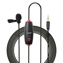 Microfon lavaliera LENSGO LYM-DM1 pentru DSLR Smartphone