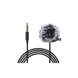 Microfon lavaliera Puluz PU424 - 1.5m, mufa jack 3,5 mm