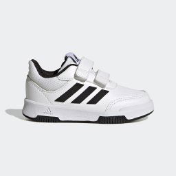 Încălțăminte cu bandă cu arici Baby gym ADIDAS TENSAUR Alb-Negru Copii