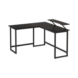 Birou de colț SOLEA, negru
