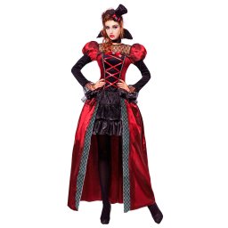 Costum vampirita stil victorian halloween - xl marimea xl