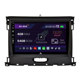 Navigatie Ford Ranger (2015-2022), Android 13, A-Octacore 4GB RAM + 64GB ROM, 9 Inch - AD-BGA9004+AD-BGRKIT120V2
