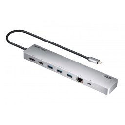 Docking station USB type C la HDMI 8K/3xUSB-A/micro SD+SD/LAN + PD 100W, ATEN UH3240