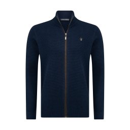 Jacey Quinn Geacă tricotată indigo