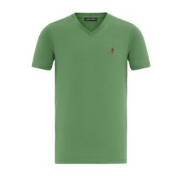 Jacey Quinn Tricou verde / roșu