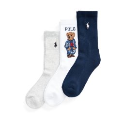 Polo Ralph Lauren Șosete bleumarin / maro / gri amestecat / alb