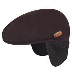 Basca Kangol Wool 504 Earlap Espresso