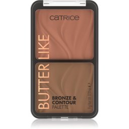 Catrice Butter Like Bronze & Contour Patela pentru conturul fetei cu efect autobronzant culoare 020 Shape It My Way 9 g