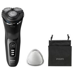 Aparat de Ras Electric Philips S3244/12 Seria 3000 Wet & Dry Negru