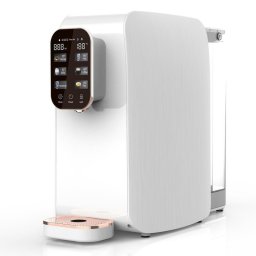 Aparat pentru purificarea si incalzirea apei de la robinet ELIXIR, 2100W, 38-99°C, Osmoza inversa, Imbogaatire minerala, Alb