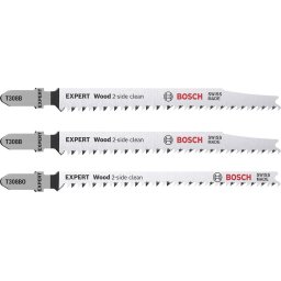 Set de 3 panze de fierastrau pendular, 117 mm
