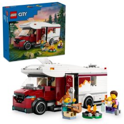City Holiday Adventure Camper Van ™ 60454 – 385 piese, 6+ ani