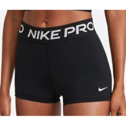 Pantaloni scurti pentru femei NIKE PRO 365, culoare negru, marimea M