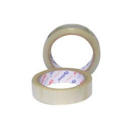 Accesorii birotica Banda adeziva 24mm x 66 y, 43 microni, Optima - transparent
