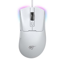 Mouse Gaming MS966 RGB 7 butoane 800-12000 DPI Alb
