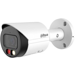 Camera supraveghere IP Dahua 2MP, 3.6mm, IR 30m, microfon, PoE, slot microSD, IP67