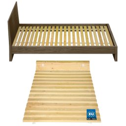 Cadru pentru pat din lemn cu lamele saltea 80x200 cm