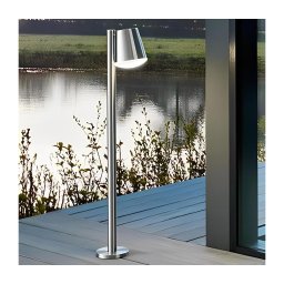 Eglo 97485 - Lampă LED dimabilă CALDIERO-C 1xE27/9W/230V crom mat IP44