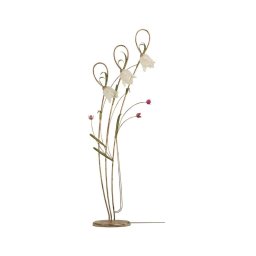 Lampadar TULIPANO 3xE14/40W/230V sticlă Murano