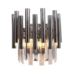 Aplică de cristal MADISON 2xE14/40W/230V crom
