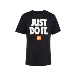 Nike Sportswear Tricou portocaliu / negru / alb