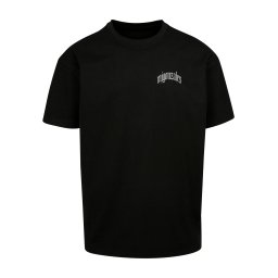 MJ Gonzales Tricou 'Blessed x' negru / alb