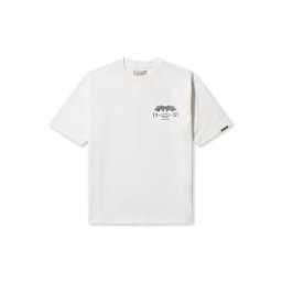Pas De Monaco Tricou alb / alb murdar