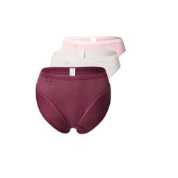 SLOGGI Slip roz / roșu burgundy / alb