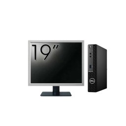 Pachet Calculator Second Hand DELL OptiPlex 3090 Mini PC, Intel Core i3-10105T 3.00 - 3.90GHz, 8GB DDR4, 256GB SSD + Monitor 19" NewTechnology Media