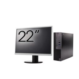 Pachet Calculator Second Hand DELL OptiPlex 3070 SFF, Intel Core i3-9100 3.60 - 4.20GHz, 8GB DDR4, 256GB SSD + Monitor 22" NewTechnology Media