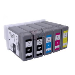 Pachet de cartuse compatibile Canon PFI-120 (130ml) pentru imagePROGRAF TM 200 205 300 305 GP 250 255 350 355