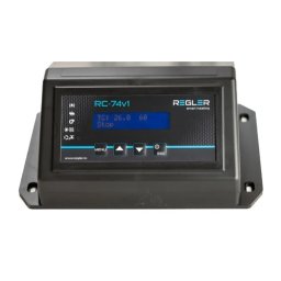 Controler centrala cu arzator REGLER RC 74v1, comanda pompa IC, ventilator si snec