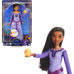 Mattel Disney Wish HPX26 - Papusa Asha care canta