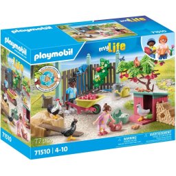 Playmobil MyLife PM71510 - Mica ferma de pui din gradina casutei (#71510)