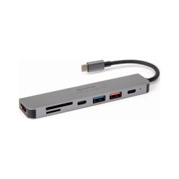 Hub USB 7 în 1 Power Delivery 100W HDMI 4K
