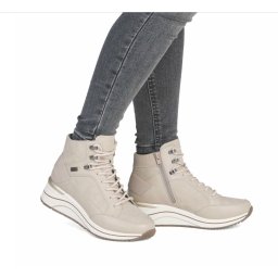 Botine dama casual din piele naturala, Remonte, D0T79-62