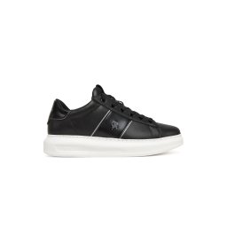KARL LAGERFELD M Sneakers Kapri Mens Ikonik Pin Lo Lace KL52534A 000-black lthr