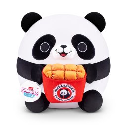 Snackles - jucarie de plus colectibila, 35 cm, panda&panda express chicken (andy)