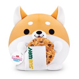 Snackles - jucarie de plus colectibila, 35 cm, corgi&subway (shaun)
