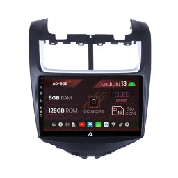 Navigatie Chevrolet Aveo (2014-2017), Android 13, B-Octacore 6GB RAM + 128GB ROM, 9 Inch - AD-BGB9006+AD-BGRKIT234