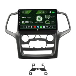 Navigatie Jeep Grand Cherokee (2014-2022), Android 13, Z-Octacore 8GB RAM + 256GB ROM, 9 Inch - AD-BGZ9008+AD-BGRKIT272