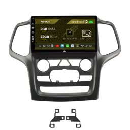 Navigatie Jeep Grand Cherokee (2014-2022), Android 12, E-Octacore 2GB RAM + 32GB ROM, 9 Inch - AD-BGE9002+AD-BGRKIT272