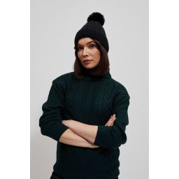 Marisse Cap with a pompom