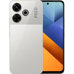 Telefon mobil Poco M6, 8GB RAM, 256GB, Argintiu