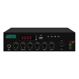 Amplificator cu Mixer DSPPA 60W Pe 100V DSPPA MP60UB Cu USB FM & Bluetooth Negru